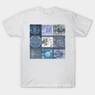 Specially created blueprints T-Shirt